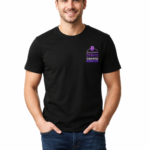 Black DryFit Tshirt Crypto Burger