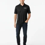 Men Black Polo DryFit Layne’s
