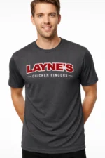 Grey DryFit Tshirt Layne’s New Print