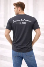 Grey DryFit Tshirt Layne’s New Print - Image 2